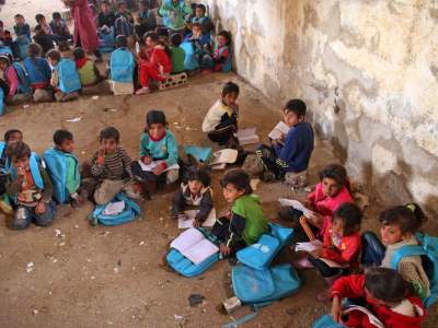 SYRIA-CONFLICT-DARAA-EDUCATION-CHILDREN